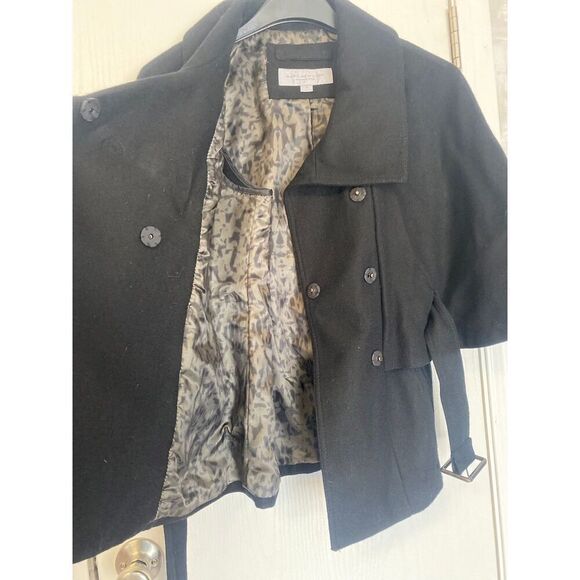 Andrew Marc Bat wing Cape Coat - Picture 3 of 5